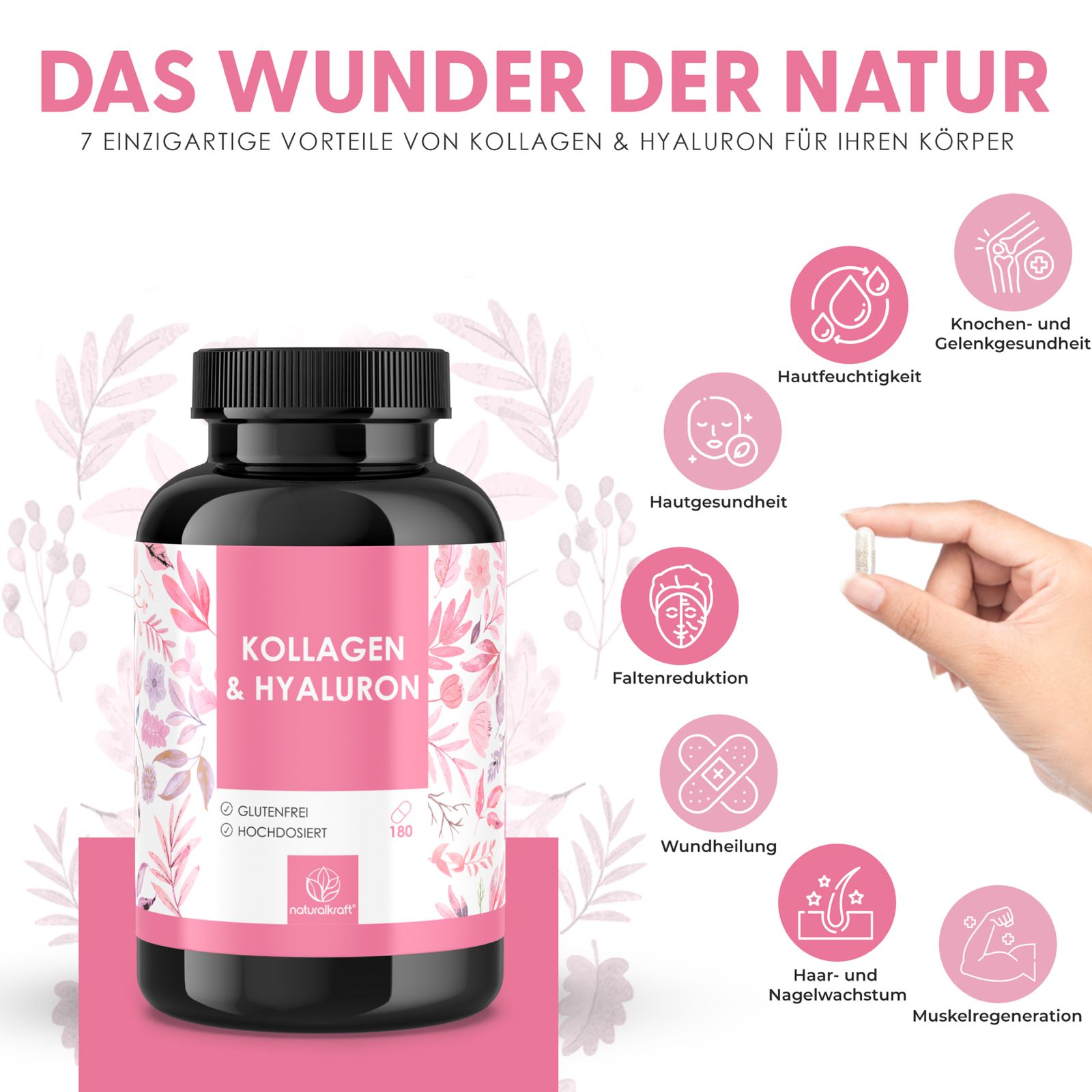 Kollagen & Hyaluron Kapseln