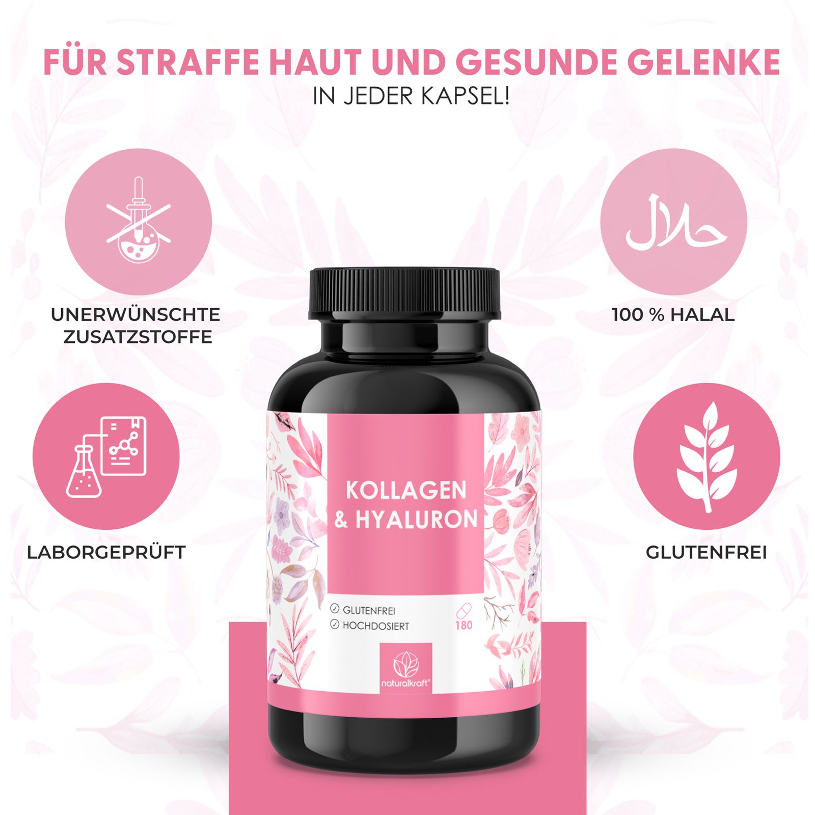 Kollagen & Hyaluron Kapseln