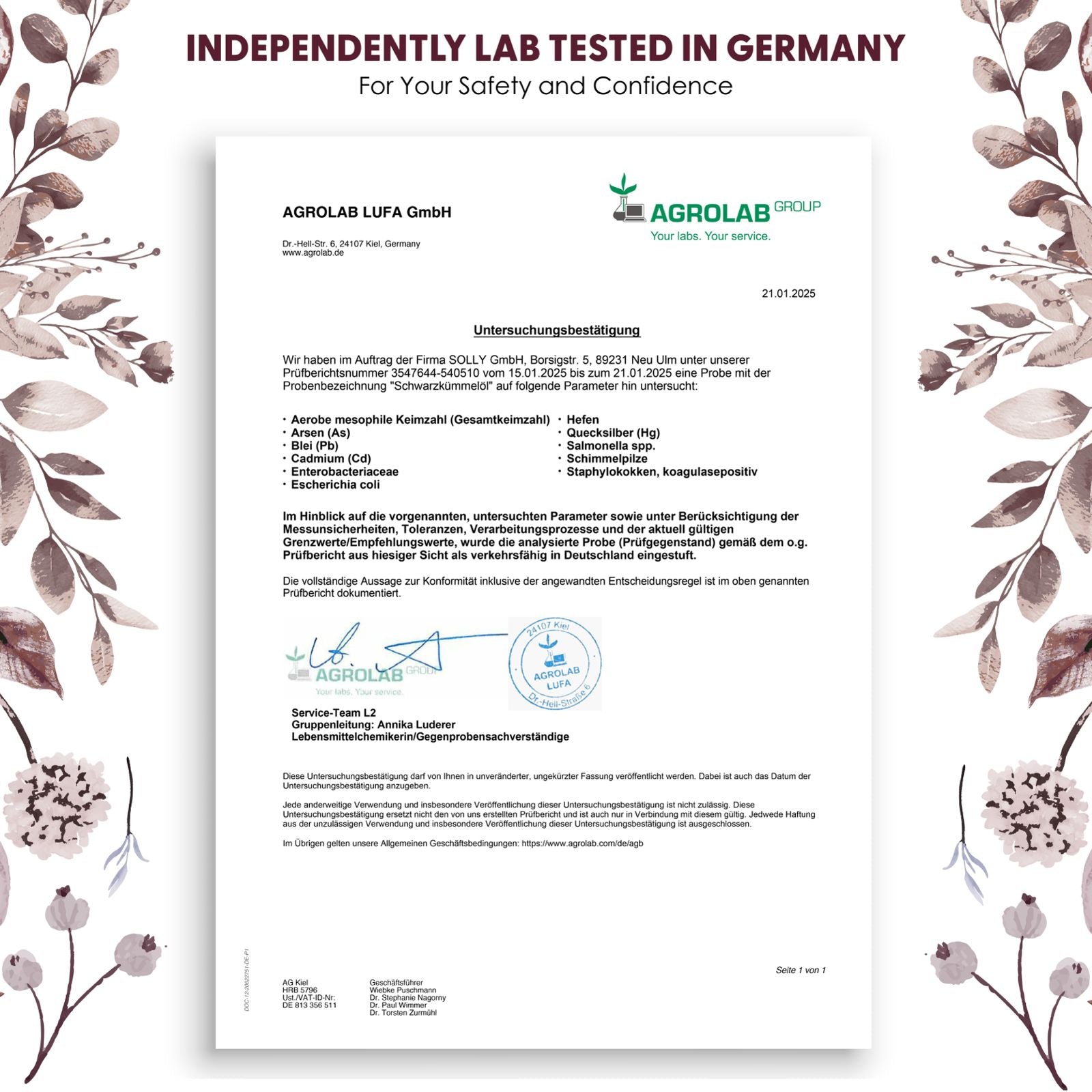 Schwarzkümmelöl Kapseln