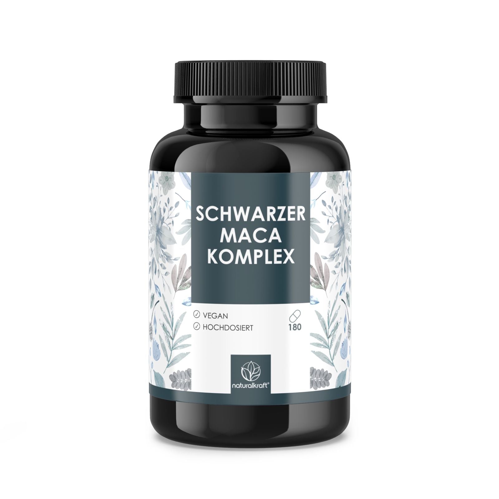 Schwarzer Maca Komplex Kapseln